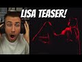 OMG! 😲 LISA - FIRST SINGLE ALBUM LALISA VISUAL TEASER #1 - REACTION