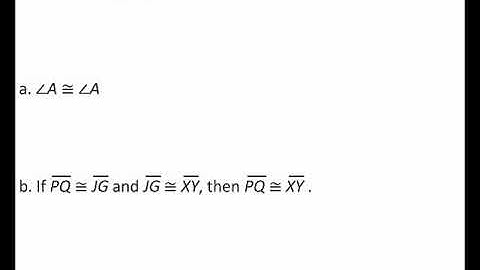 Big Ideas 2.5 Proving Statements About Segments and Angles