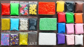 Making Slime with Bags and Clay - Izabela Stress Slime Videos