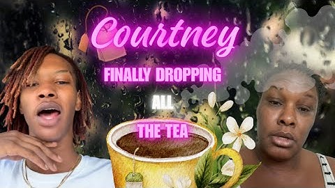 Latrese Allen's son Courtney dropping ALL THE TEA. Part 2
