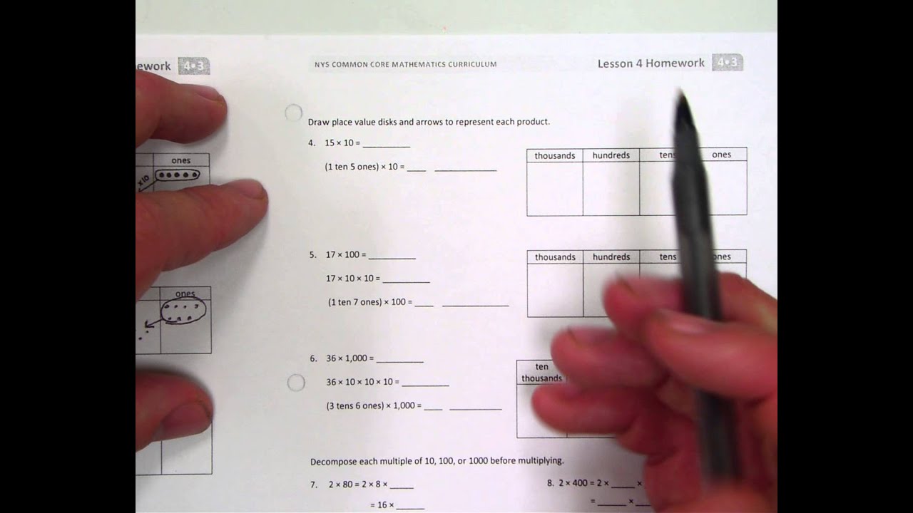 evaluate homework and practice module 3 lesson 4