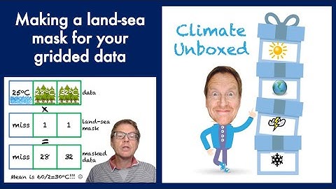 Creating a land-sea mask for gridded data - just like magic!