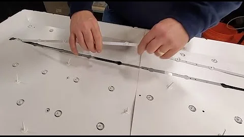 Vizio 65" TV-No Backlights & No Image LED Strip Replacement - Vizio TV Models  E65-E3