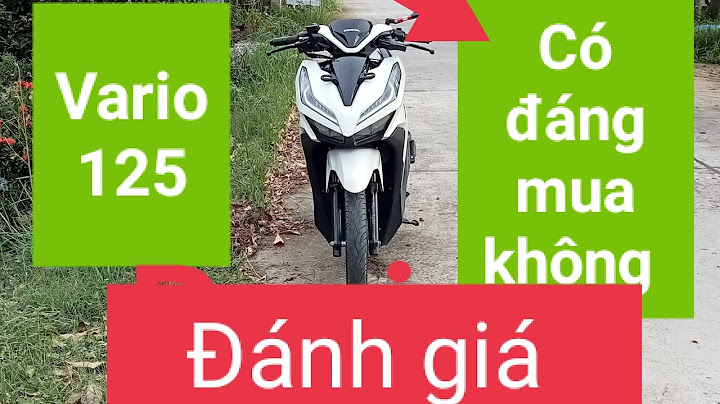 Vario 125 đánh giá