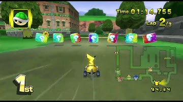 Mario Kart Wii (Deluxe) Custom Tracks - Mirror (1 Player) #282 with Pikachu