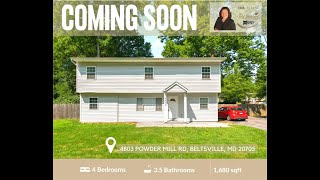 4803 Powder Mill Rd video tour