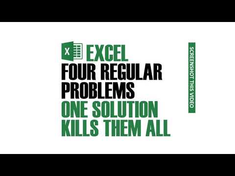 how to solve hashtag problem in excel | four regular problems in excel solved