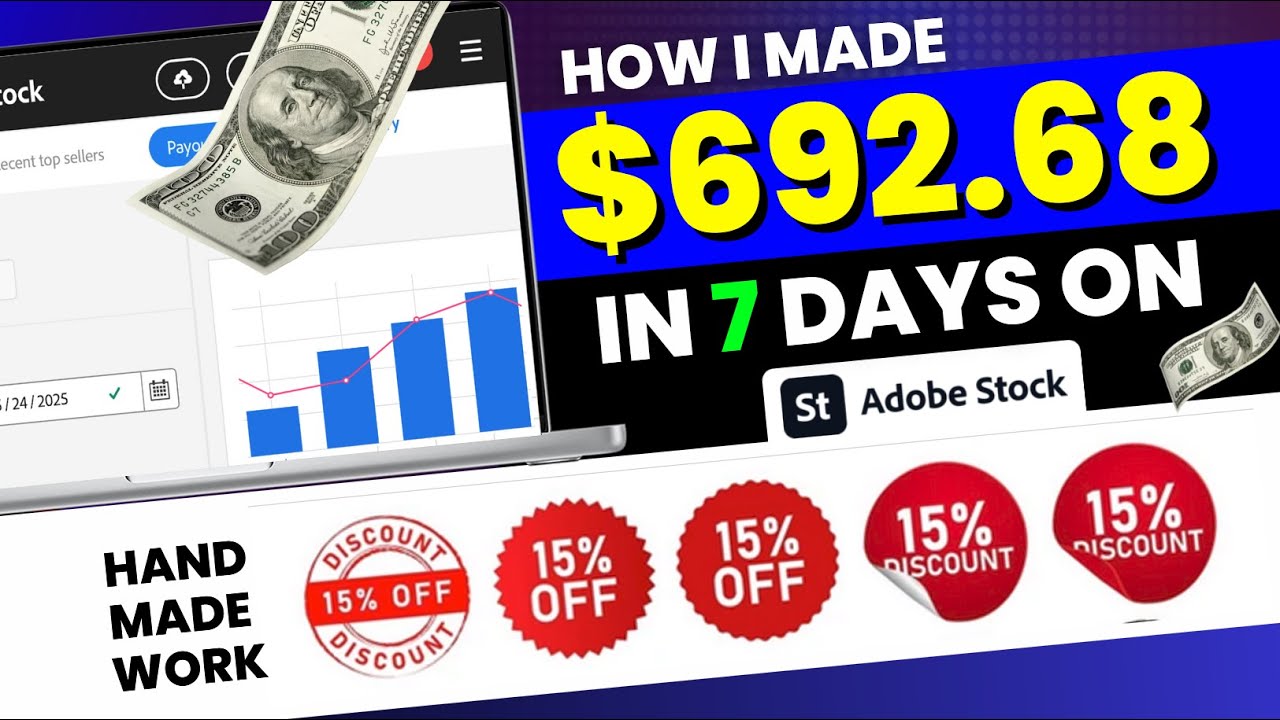 How I Earned $692 in 7 Days with Stock Design | Step-by-Step Strategy + Live Q&A