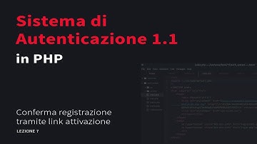 [IT] #7 - Sistema di autenticazione in php v1.1 - Conferma registrazione tramite link attivazione
