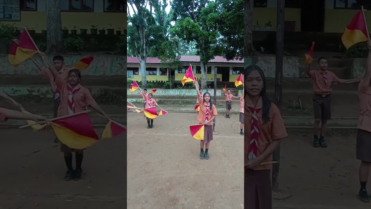 Semaphore #pramuka #penggalang 