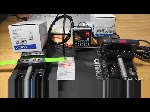 Video H7CX-A-N và E3X-HD11 đếm mác quần áo _ Lh mua hàng... - youtube