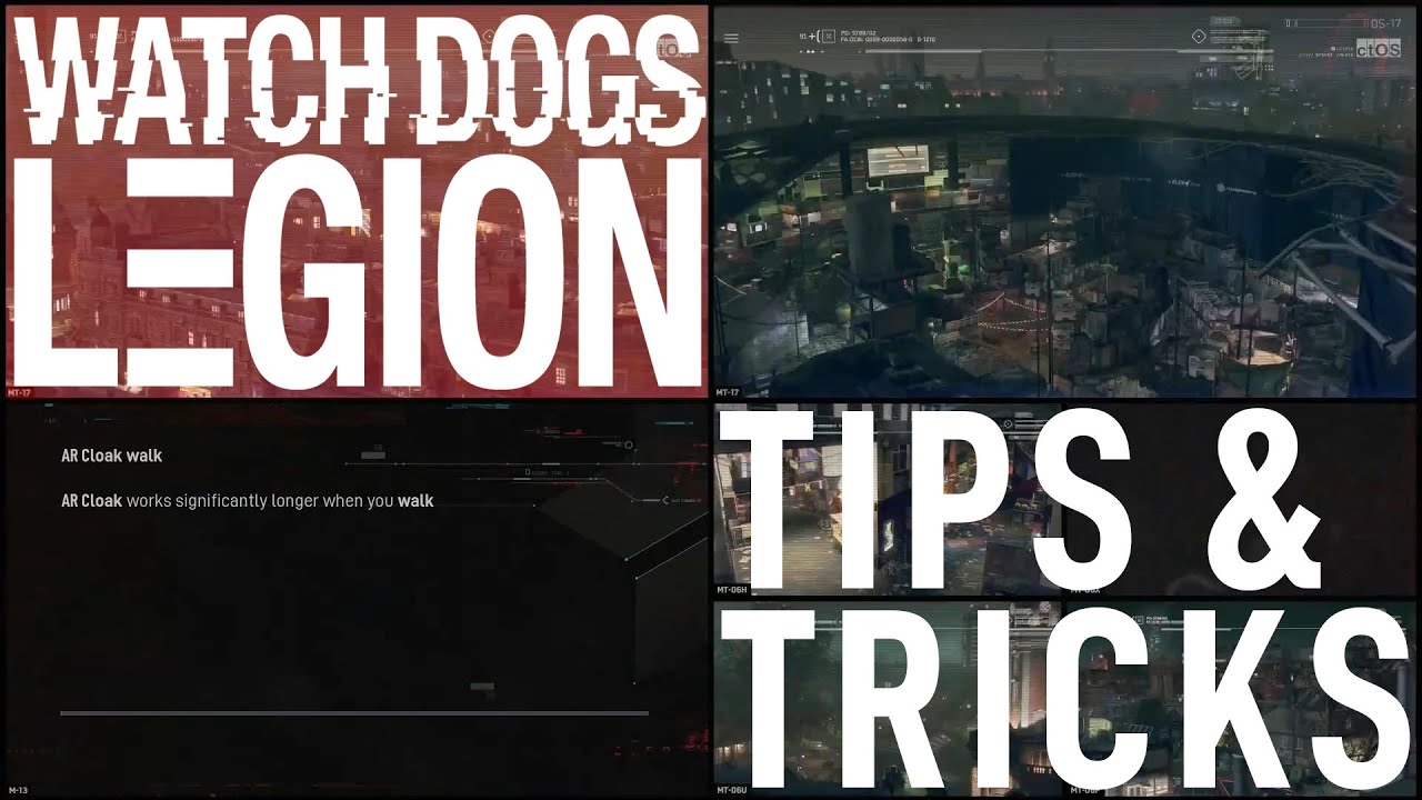 Watch Dogs: Legion | Tips & Tricks - AR Cloak walk
