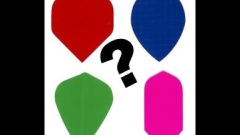 Darts flights - What flights to use? What