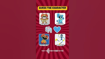 Guess The MONSTER By EMOJI and VOICE😎 Smiling Critters😃 Poppy Playtime Chapter 3😊 Catnap😼Dogday