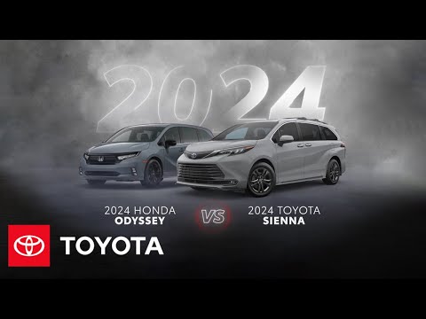 2024 Toyota Sienna vs 2024 Honda Odyssey | Toyota