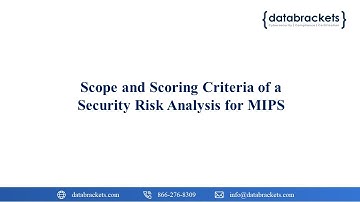 Scope and Scoring Criteria of a Security Risk Analysis for MIP