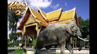 Zoo Ty2-Huge Asian Elephant Exhibit With Thai Pavilionศาลาไทย Part1