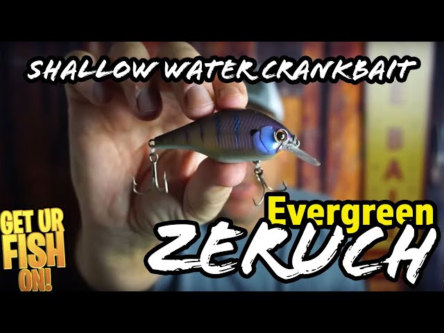 Evergreen Zeruch Shallow Water Bass Fishing Crankbait Breakdown 