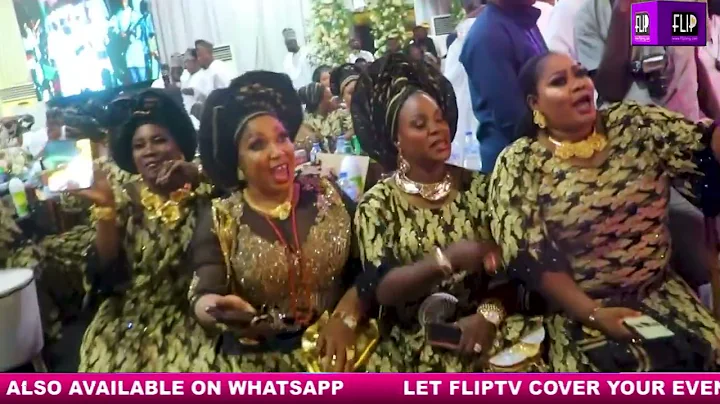 K1 DE ULTIMATE HAILS SIFAX'S BOSS, AFOLABI AT LAMEX'S DAUGHTER'S GLAMOUROUS WEDDING