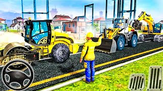 Real Construction Simulator 3D - Road Builder Highway Excavator Truck Drive - Android GamePlay screenshot 4
