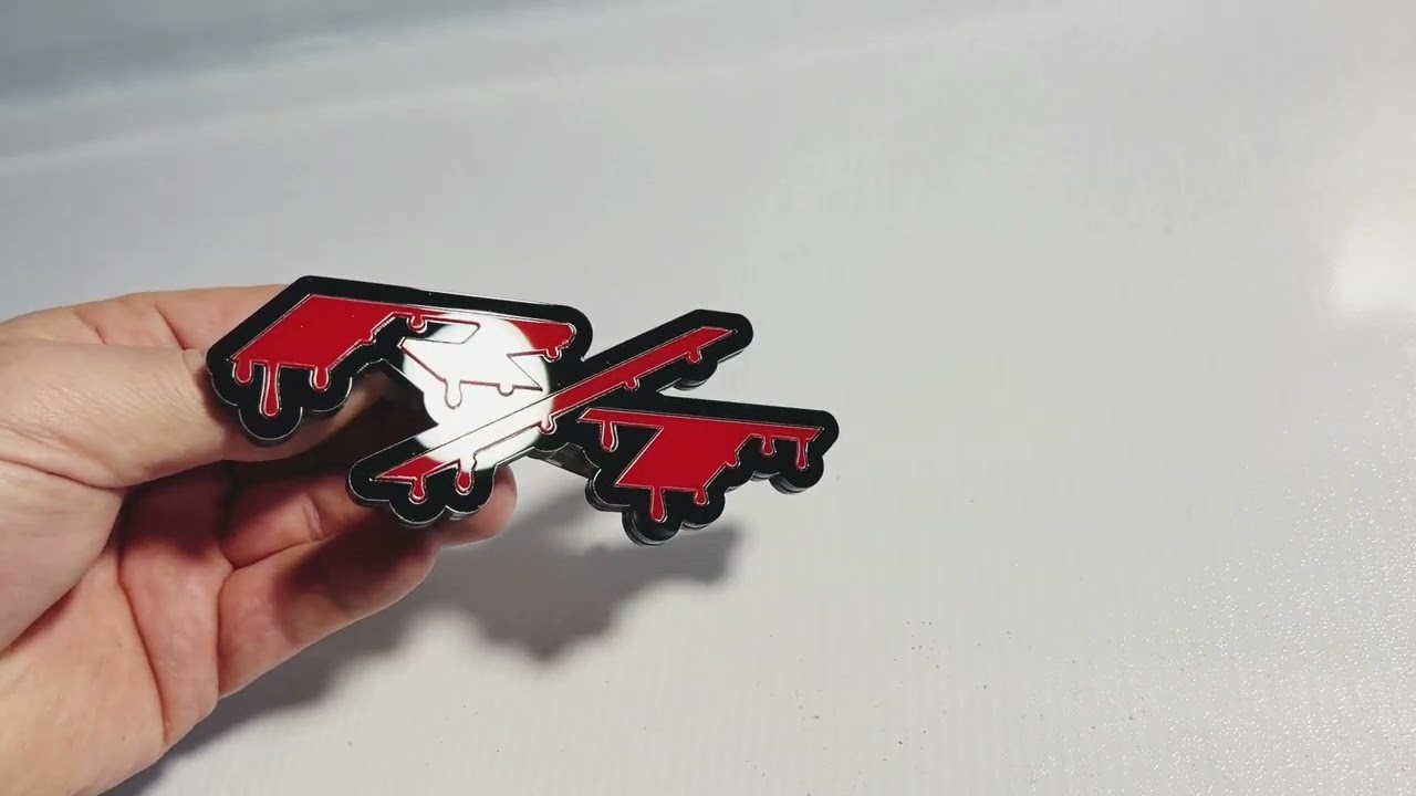 Grill badge Dodge R/T Blood