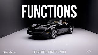 1980 Chevrolet Corvette 4-Speed Functions