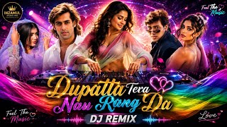​🔥 Dupatta Tera Nau Rang Da Viral DJ Remix| Hard Bass Mix | New Bollywood DJ Song @InzamulStudioPro 