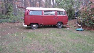 will it run\/drive? rusty vw bus sitting 13 years