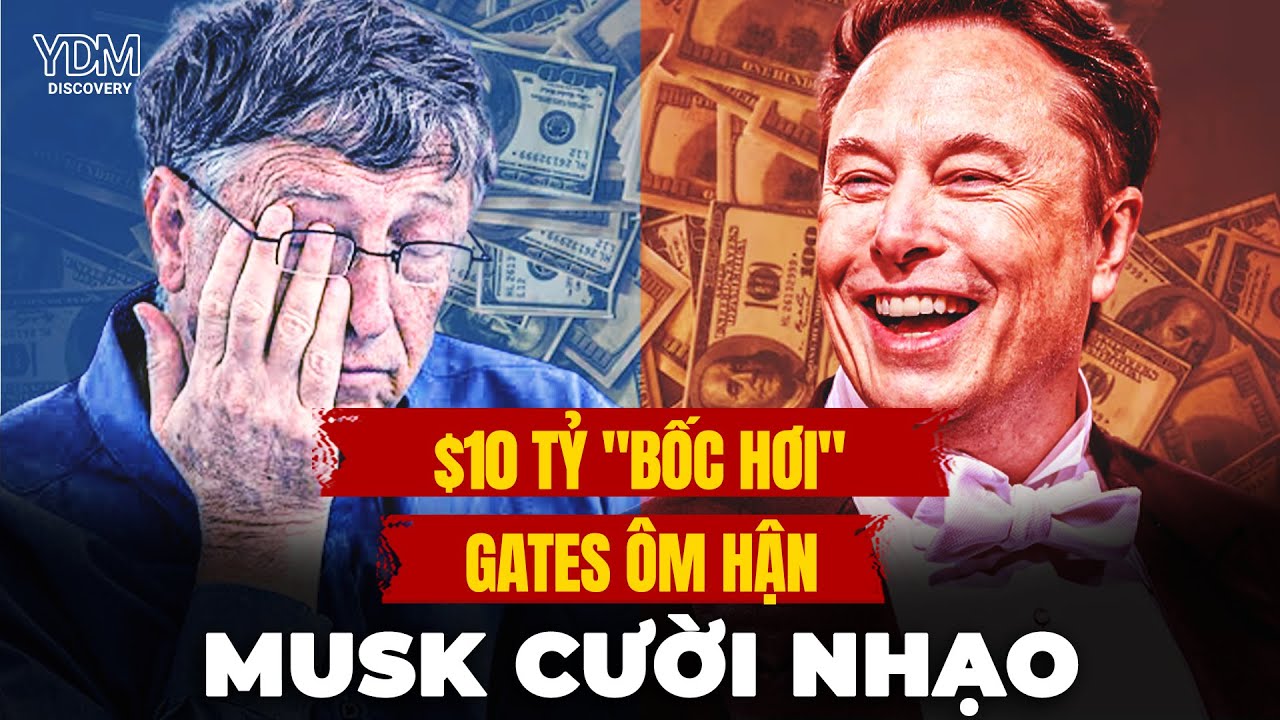 Elon Musk "Hủy Diệt" Bill Gates: Cú Bán Khống 10 Tỷ Đô Ngu Ngốc Nhất Lịch Sử