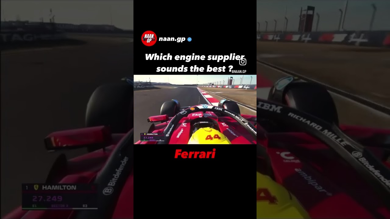 Which f1 engine supplier is best? Credits to 
