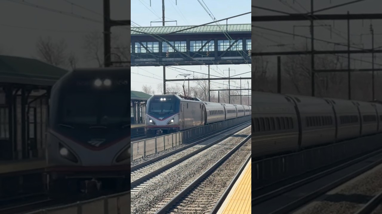 Amtrak Silver Meteor at Full Speed