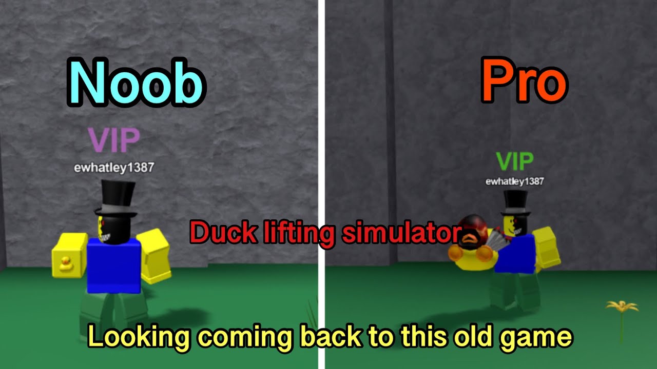 Playing the first simulator game I’ve ever played- duck lifting ...