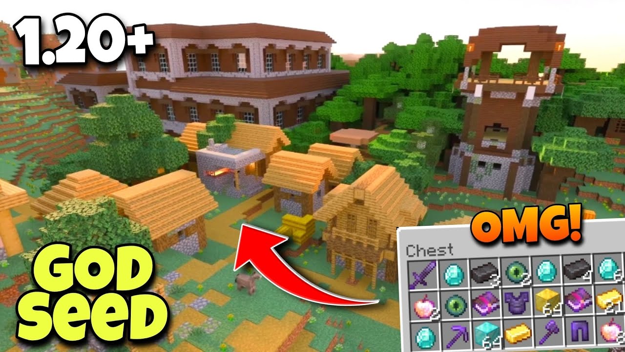 🔥[God Seed] For Minecraft 1.20 Bedrock And Pocket Edition | Seed