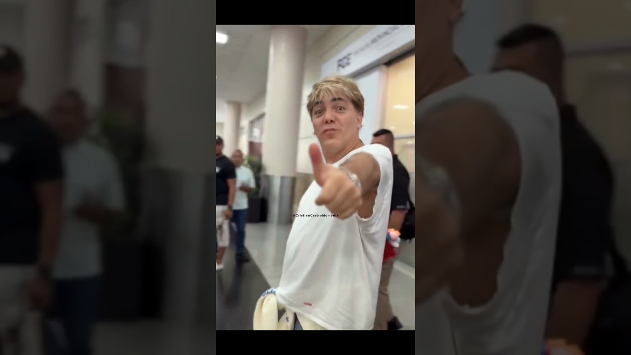 CRISTIAN CASTRO llegando a Guayaquil, Ecuador 🇪🇨 (18/10/2025)