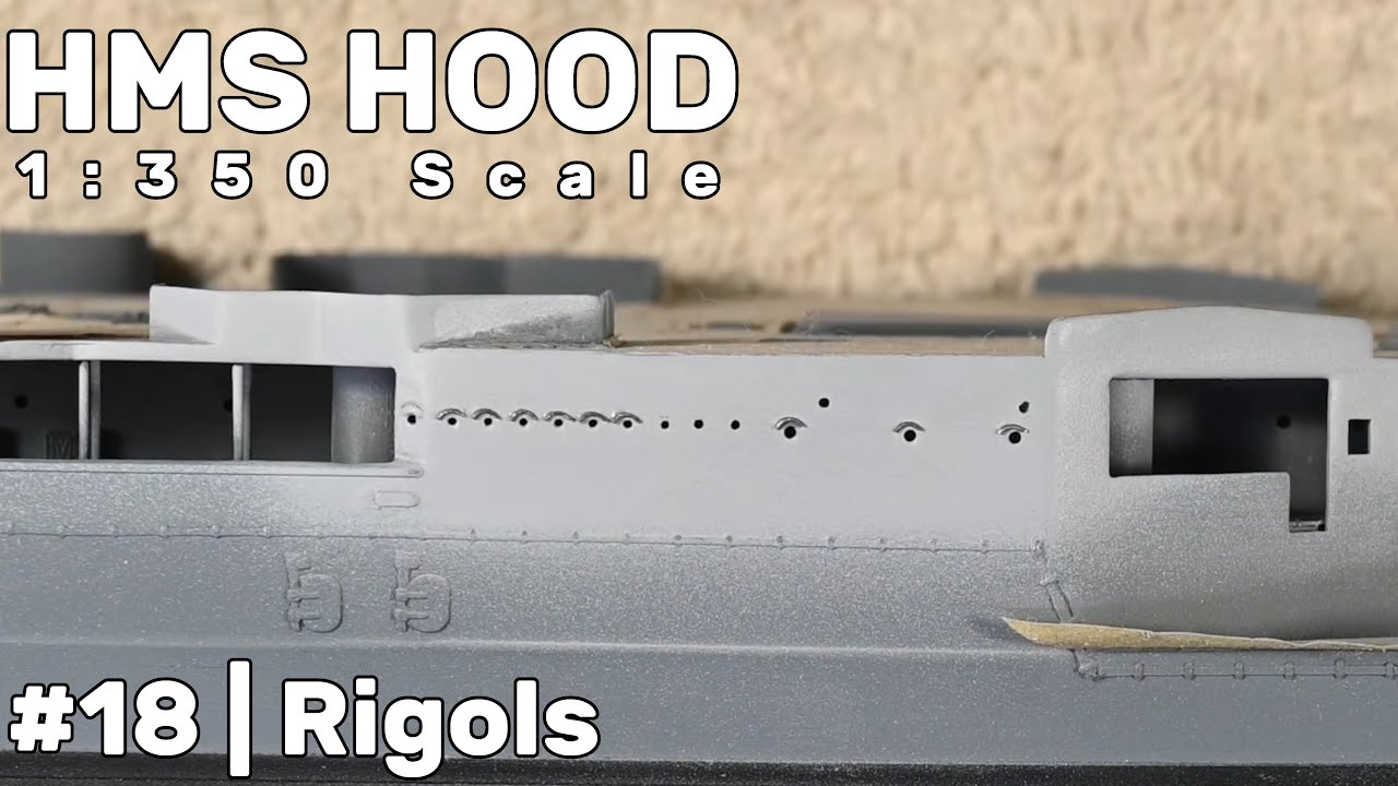 1350 HMS Hood Part 18 Restoring the Portholes YouTube