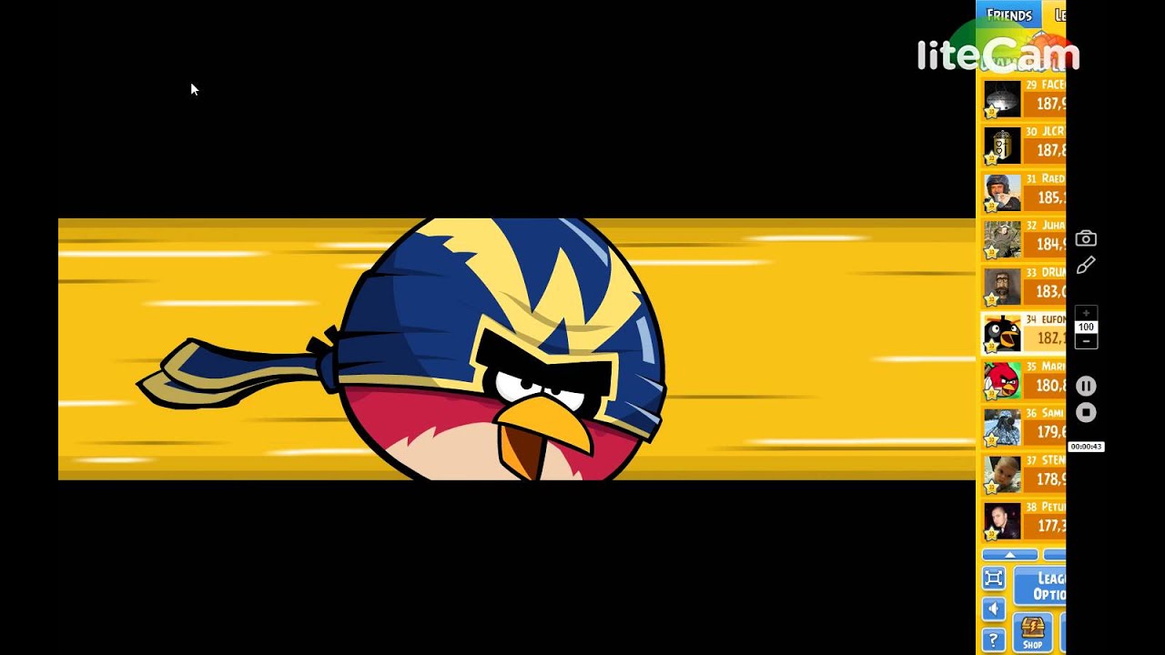 Angry Birds Friends tournament, week 198, level 1