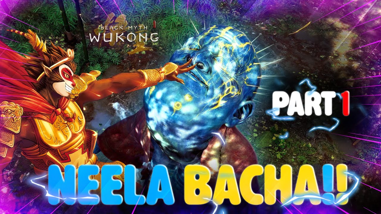 Black Myth: Wukong Part 1 - Wandering Wight Boss Fight & Early Game Walkthrough KILLING NEELA BACHA!