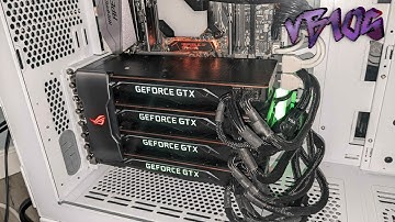 How to 4 WAY SLI [2025] Titan Xp 1080 Ti 1080