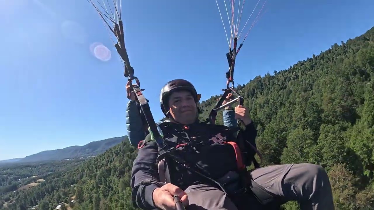 Día de parapente en Licanray 2026