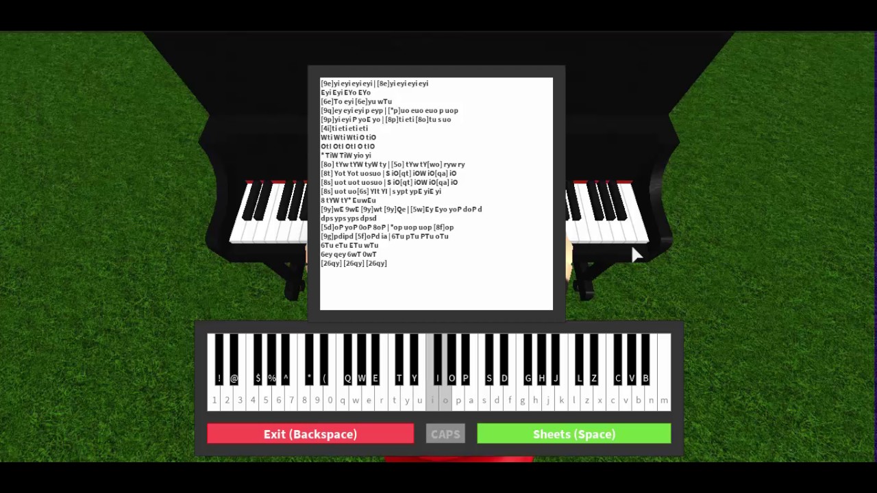 Roblox Virtual Piano V1 1 Moonlight Sanota By Beethoven Youtube - roblox beethoven moonlight sonata