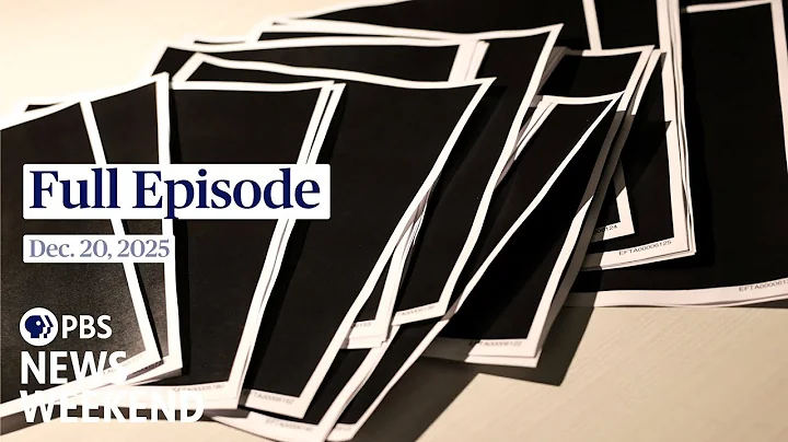 PBS News Weekend live episode, Dec. 20, 2025