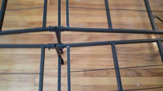 cheapest, fully metal, double bed frame at Walmart, in Canada