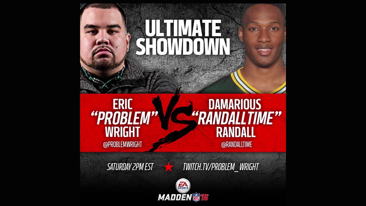 ULTIMATE SHOWDOWN!!! PROBLEM VS DAMARIOUS "RANDALLTIME" RANDALL OF THE GREEN BAY PACKERS!!