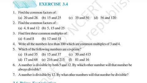 Ncert class 6th maths chapter 3 exercise 3.4 question 3 | Playing with Numbers