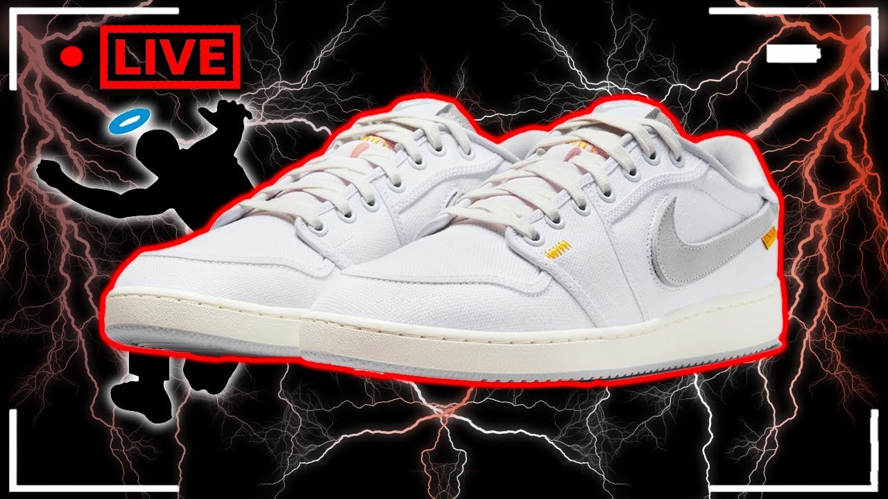 🔴LIVE COP - Air Jordan KO 1 Low x UNION White!!!