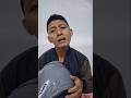 Teman teman punya helm warna apa #funny #comedy #komedi