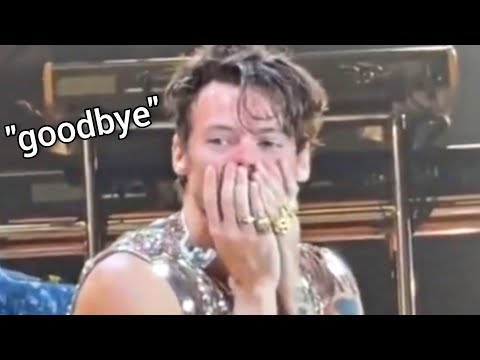 Harry Styles CRYING on his LAST show | Mini Vlogs