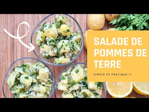 Recette de salade de pommes de terre ? simple et pratique à faire cet été ☀️