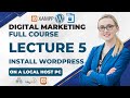🚀 WordPress Installation on XAMPP | Localhost WordPress Setup using XAMPP | ZA Academy Tutorial🔥