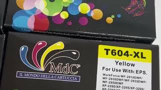 Le Cartucce Epson T604 Compatibili Finalmente Disponibili